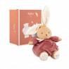 Peluche lapin patapouf - Bordeaux