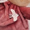 Peluche lapin patapouf - Bordeaux
