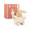 Peluche lapin patapouf musicale - Crème