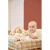 Peluche lapin patapouf musicale - Crème