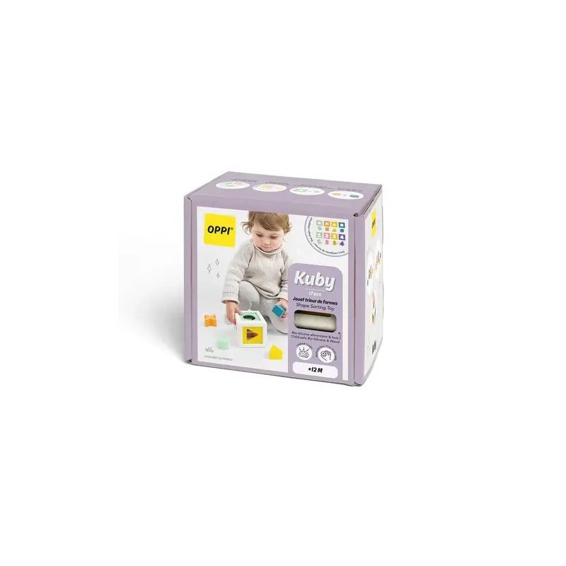 Kuby - Trieur de formes en silicone