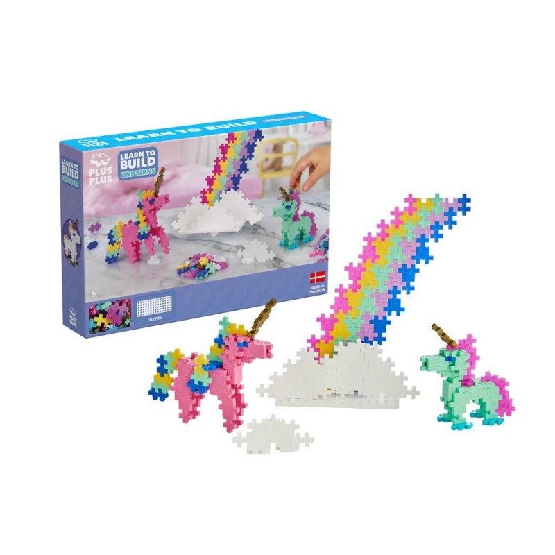 Plus Plus - Kit découverte Licornes - 275 pièces Plus Plus - Kit découverte Licornes - 275 pièces