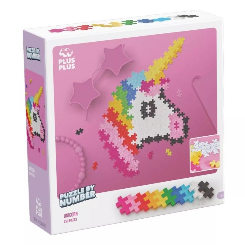 Plus Plus - Puzzle Licornes - 250 pièces Plus Plus - Puzzle Licornes - 250 pièces