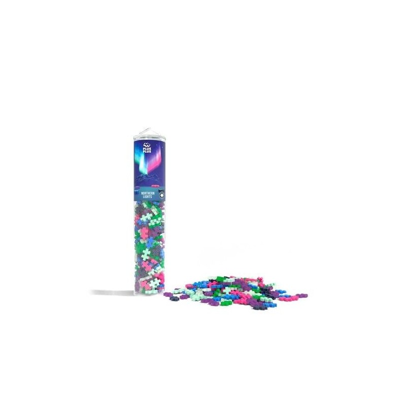 Plus Plus - Méga Tube Northern Lights 240 pcs