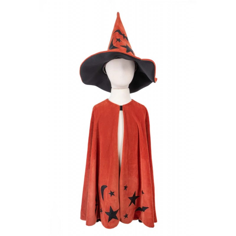 Cape de sorcier avec chapeau, 4-6 ans Cape de sorcier avec chapeau, 4-6 ans