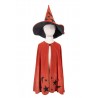 Cape de sorcier avec chapeau, 4-6 ans