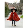 Cape de sorcier avec chapeau, 4-6 ans