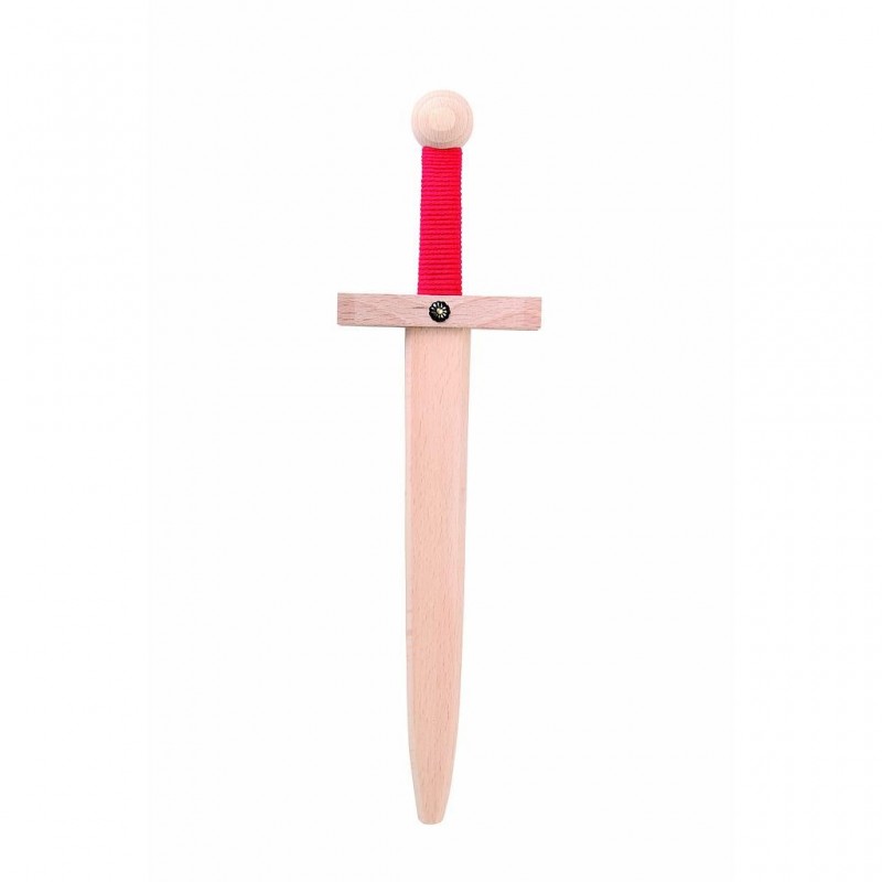 Épée Lancelot rouge - 42 cm