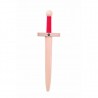 Épée Lancelot rouge - 42 cm