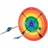 Cible en bois ronde