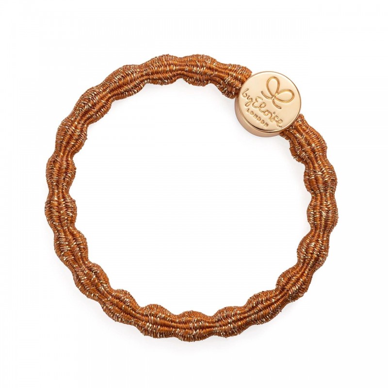 ByEloise bracelet élastique cercle doré - Métallique ambre ByEloise bracelet élastique cercle doré - Métallique ambre
