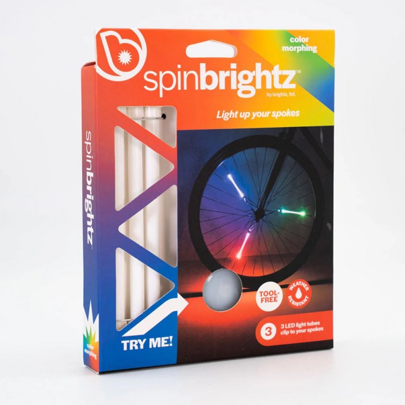 Lumières en tube pour rayons de vélo - Multicolore Lumières en tube pour rayons de vélo - Multicolore