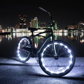 Lumières pour roue de vélo