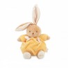 Peluche lapin patapouf - Jaune
