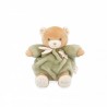 Peluche ours patapouf - Vert