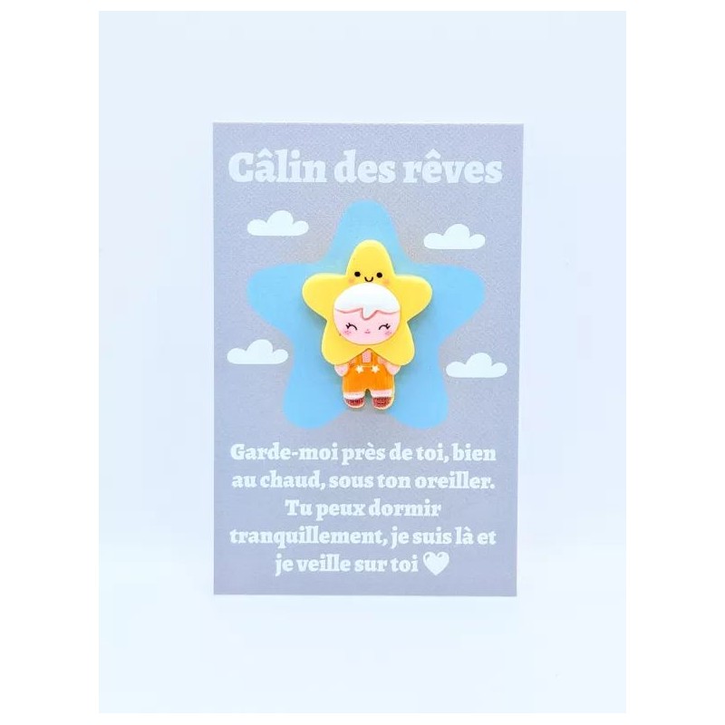 Carte Câlin des Rêves - Nana soleil Carte Câlin des Rêves - Nana soleil