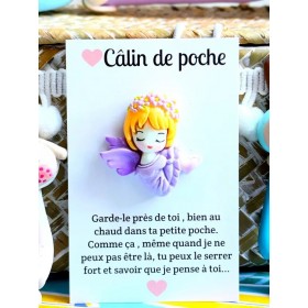 Carte Câlin de Poche - Ange...