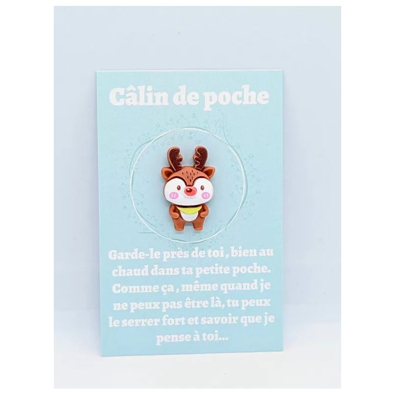 Carte Câlin de Poche - Rêne Carte Câlin de Poche - Rêne