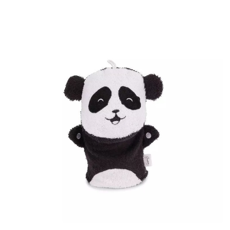 Gant de toilette en coton - Pip le panda