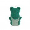 Gant de toilette en coton - Cosmo le crocodile