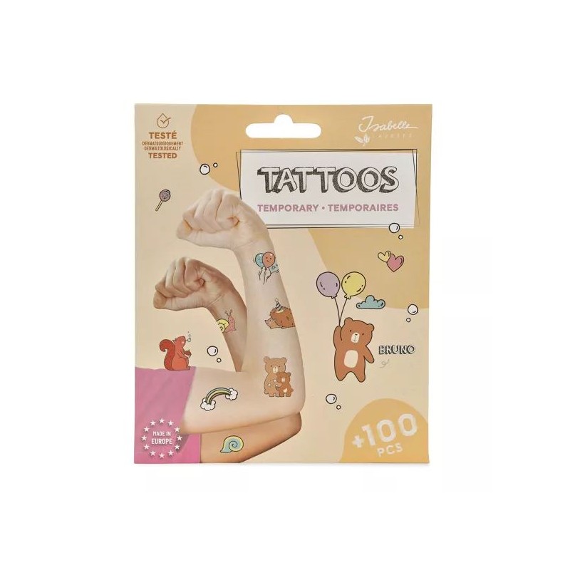 Tatouages - Bruno l'ours Tatouages - Bruno l'ours