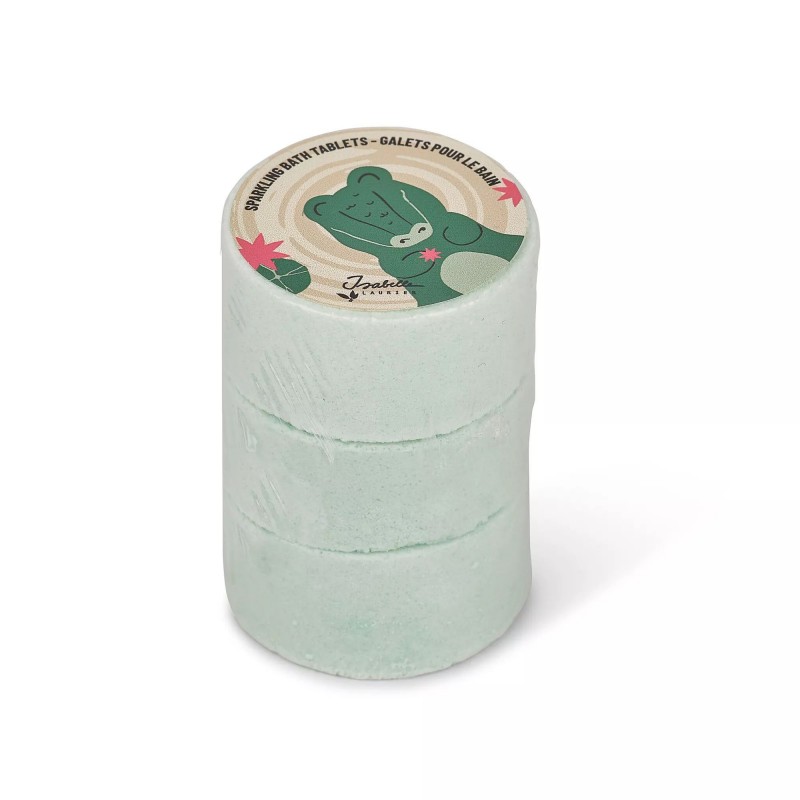 Galets de bain Cosmo le crocodile - Musc doux Galets de bain Cosmo le crocodile - Musc doux