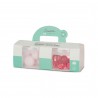 Coffret perles d'huile de bain et billes effervescentes