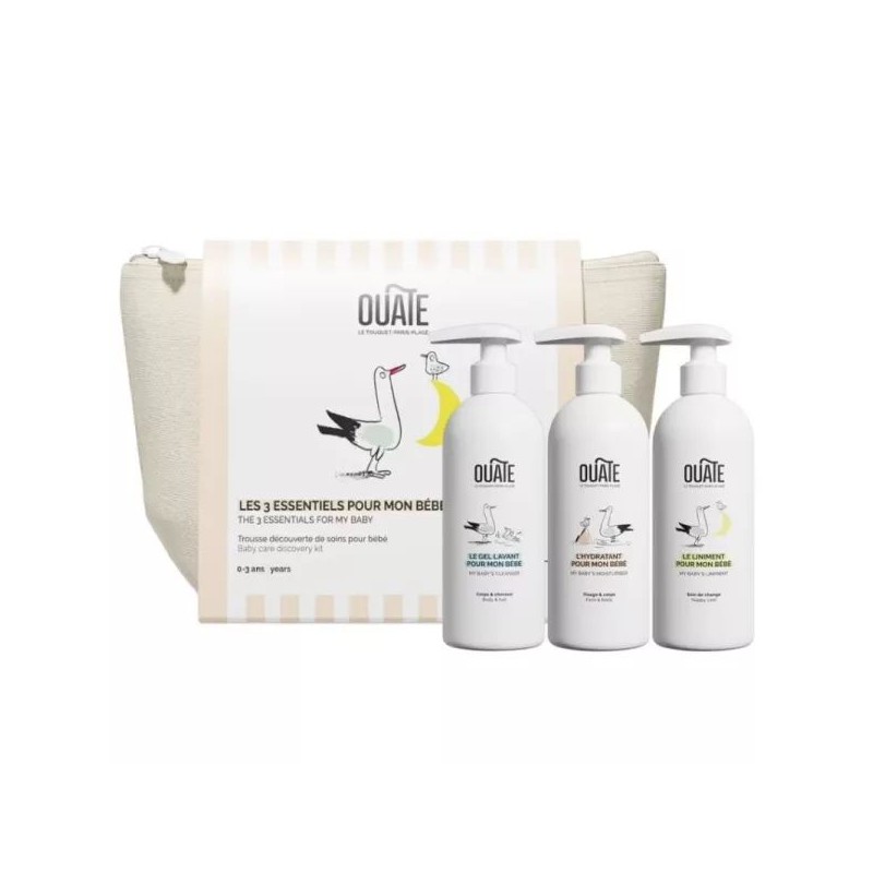 Les 3 essentiels pour mon bébé