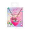Collier d'amitié BFF petit coeurs