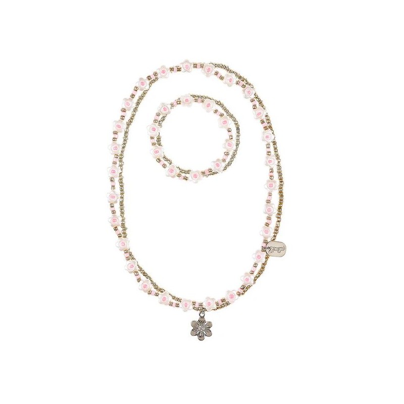 Set collier et bracelet Suus - fleur