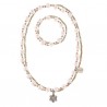 Set collier et bracelet Suus - fleur