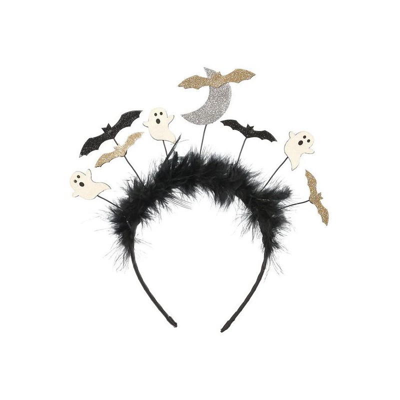 Serre-tête halloween - Chauve-souris/fantôme Serre-tête halloween - Chauve-souris/fantôme