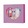 Coffret cadeau maquillage - Coeur (fushia)