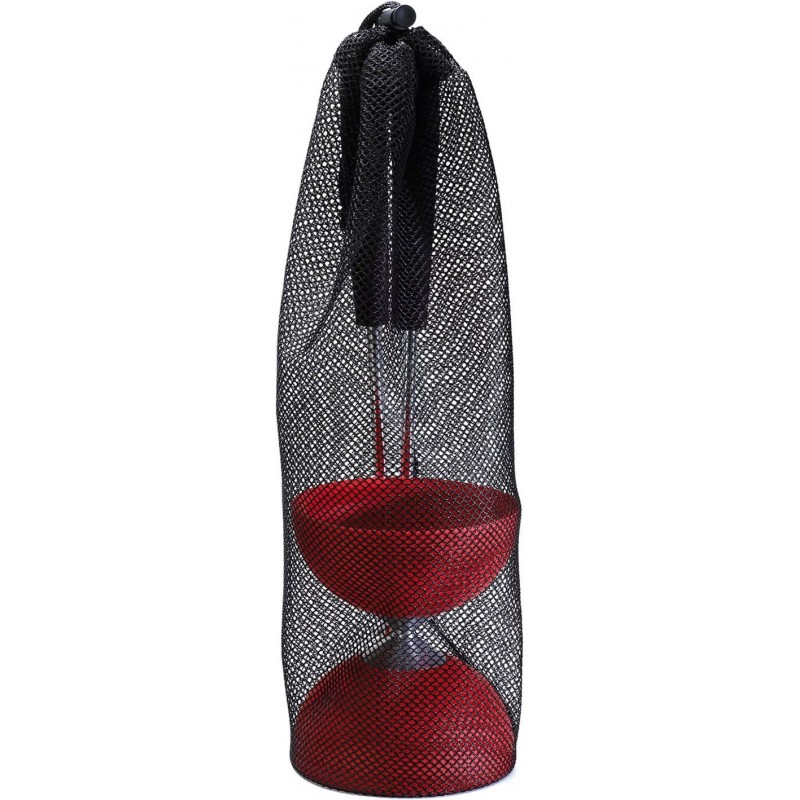 Set Acrobat 105 - Rubber Diabolo rouge (filet)