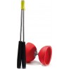 Set Acrobat 105 - Rubber Diabolo rouge (filet)