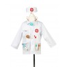 Déguisement docteur, 4-7 ans