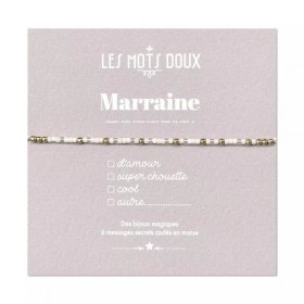 Bracelet codé morse -...