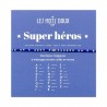 Bracelet enfant codé morse - Super héros cobalt/argent