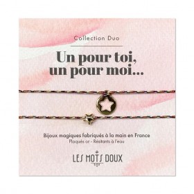 Bracelets duo - Etoile...