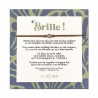 Bracelet breloque - Brille taupe/or