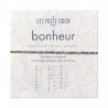 Bracelet pastel codé mose - Bonheur silver grey/or