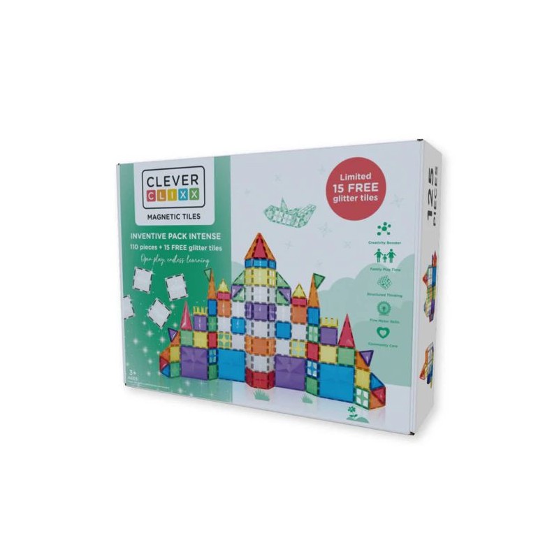 Cleverclixx - Kit intense invention 110 pièces ( édition limitée)