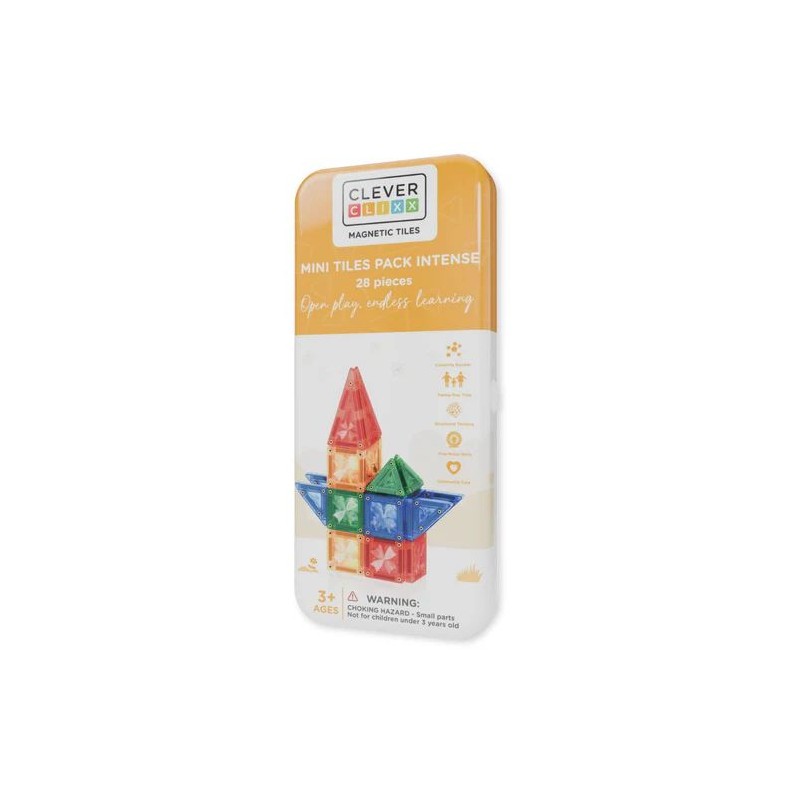 Cleverclixx - mini kit de briques intense - 28 pièces Cleverclixx - mini kit de briques intense - 28 pièces