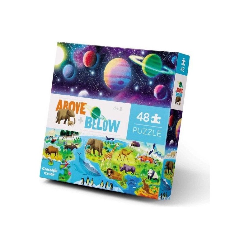 Puzzle Above&Below - La terre et l'espace Puzzle Above&Below - La terre et l'espace