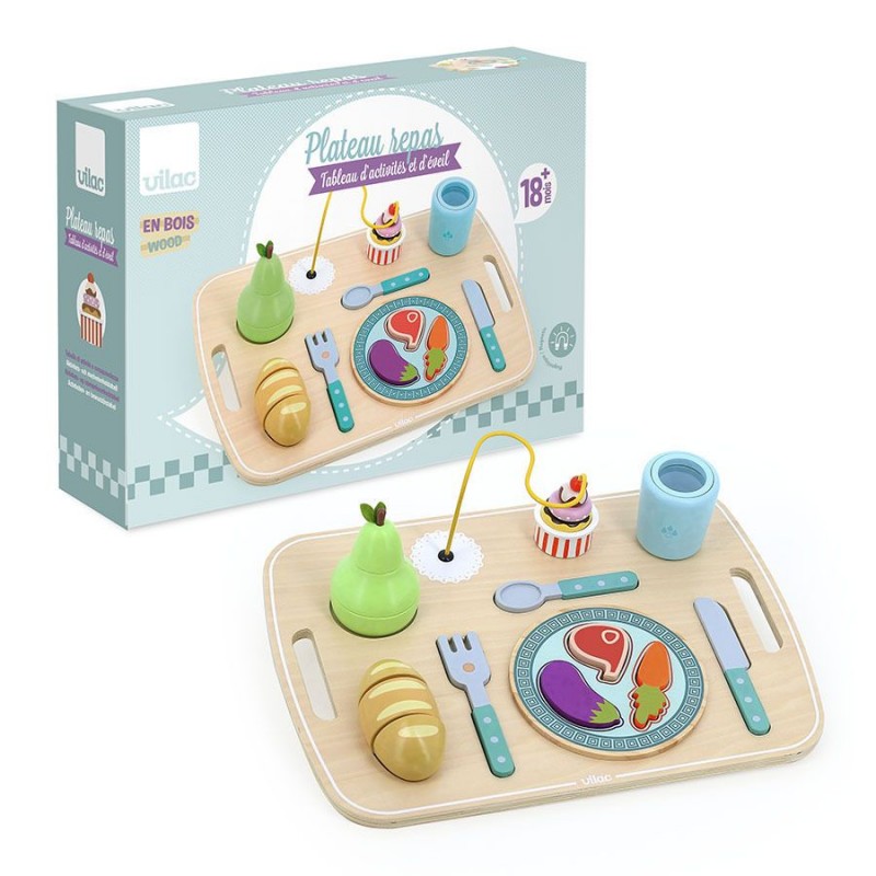 Tableau d'activités et d'éveil - Plateau repas Tableau d'activités et d'éveil - Plateau repas