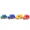 Vilacity - Coffret de 4 voitures en bois
