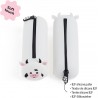 Trousse plate en silicone - Vache