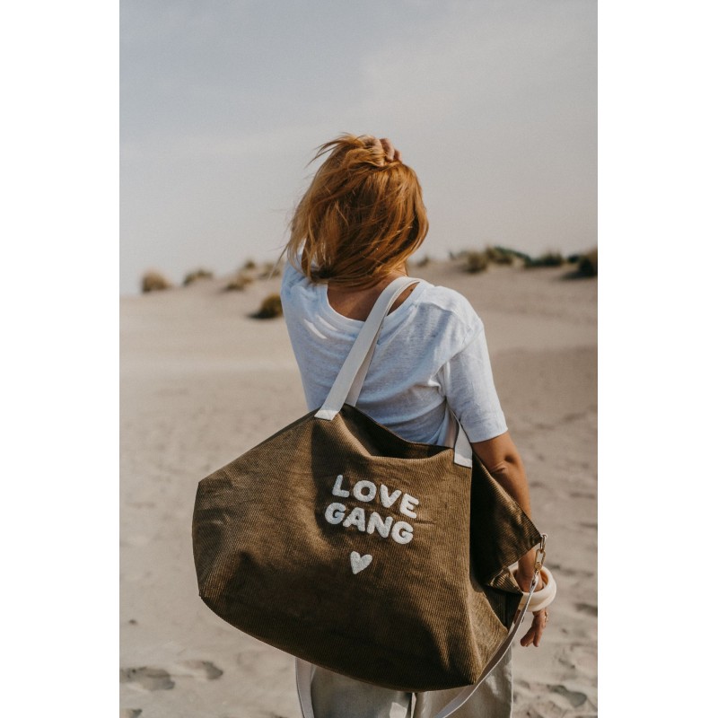 Sac XL velours - Love gang Sac XL velours - Love gang