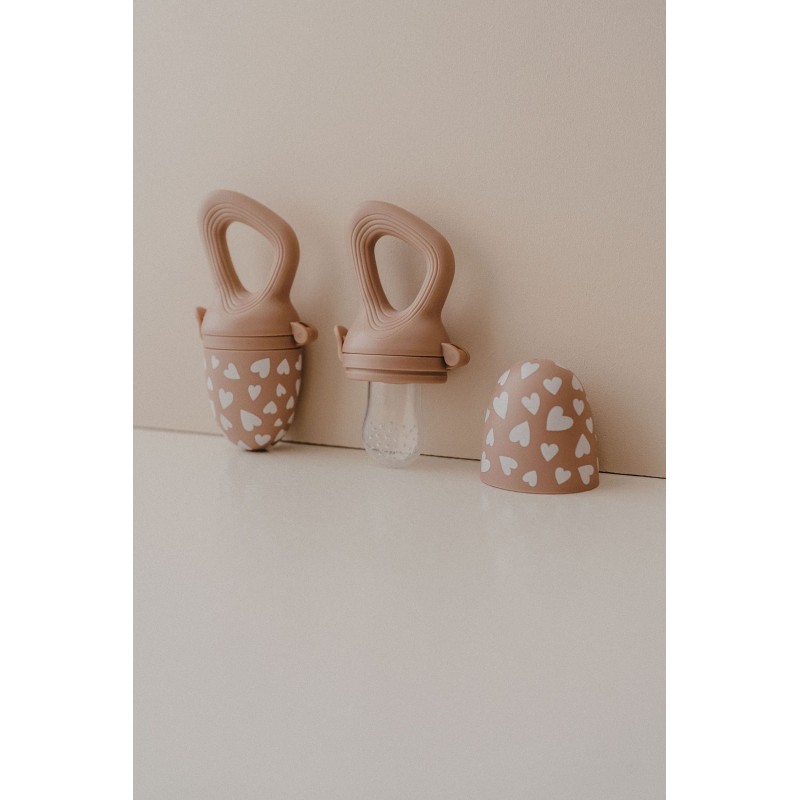 Tétine grinoteuse fall in love - Taupe Tétine grinoteuse fall in love - Taupe