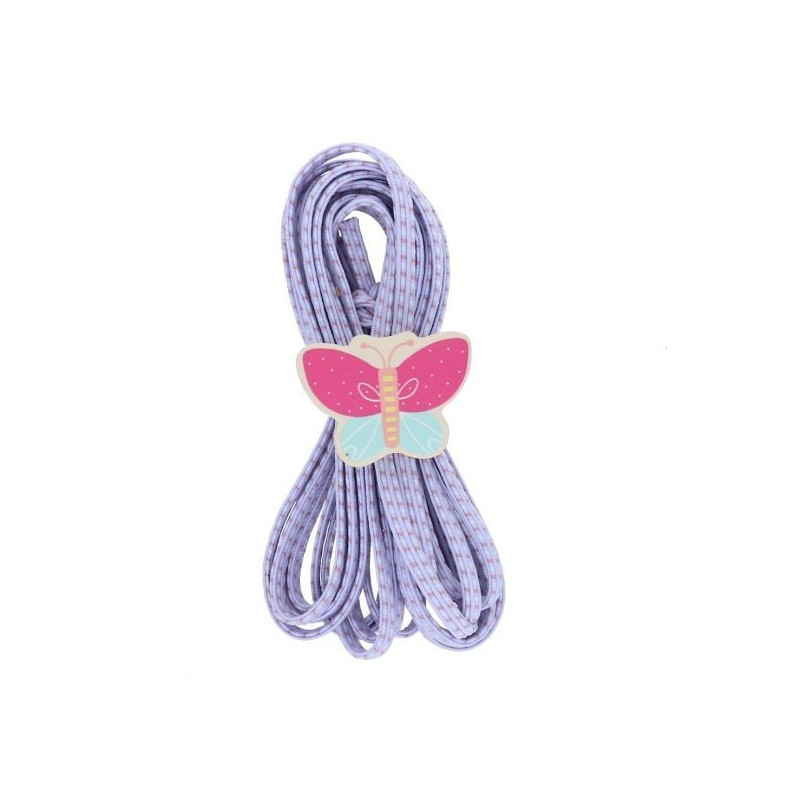 Jeu de l'élastique violet Papillon